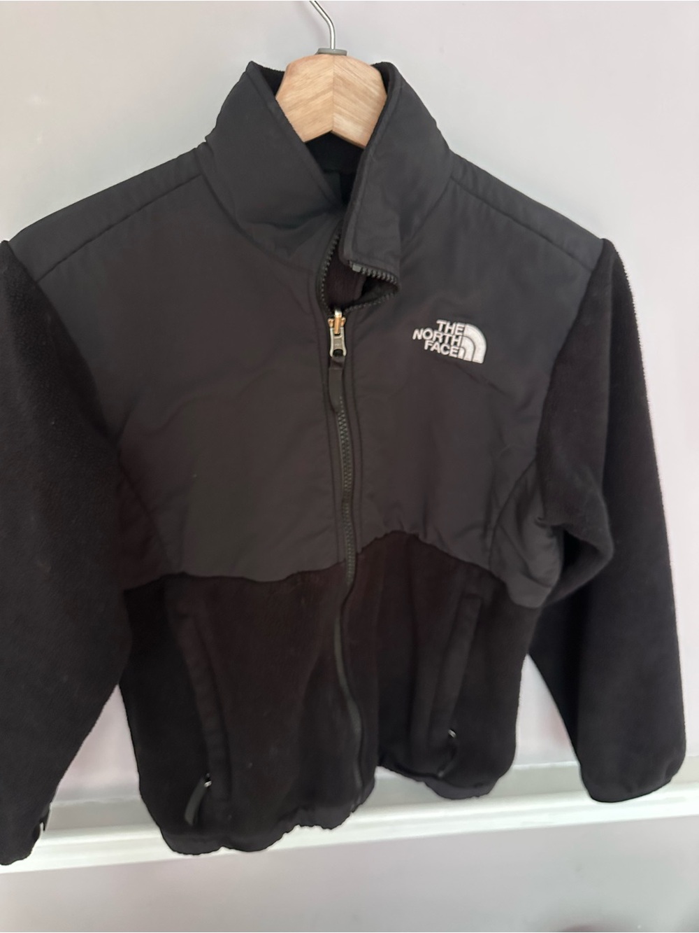 The North Face Kids Black Fleece Jacket